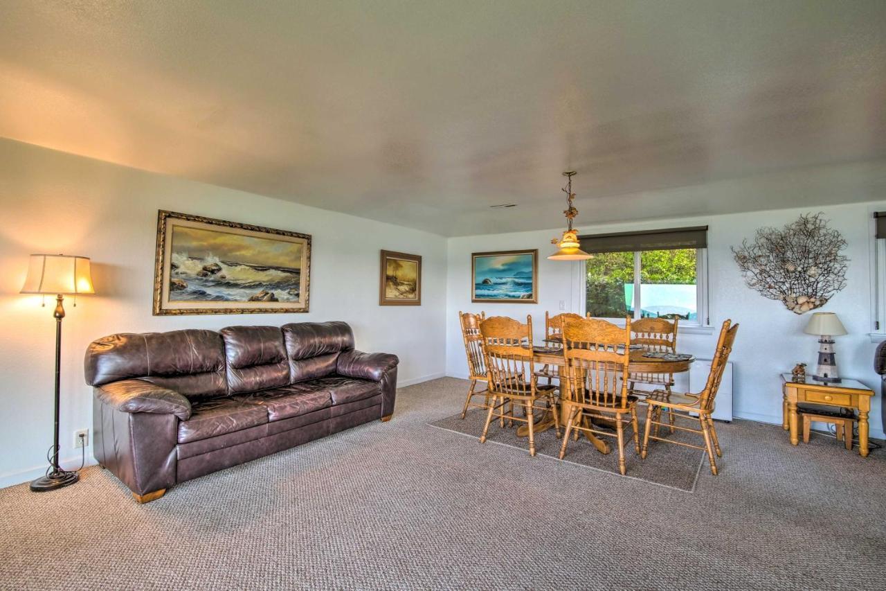Cliffside Lighthouse Beach Home With Ocean View Coos Bay Luaran gambar