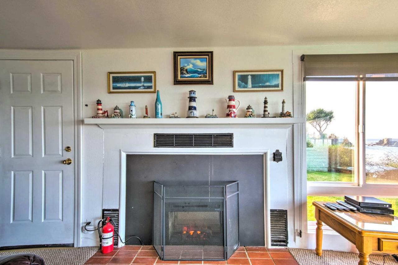 Cliffside Lighthouse Beach Home With Ocean View Coos Bay Luaran gambar