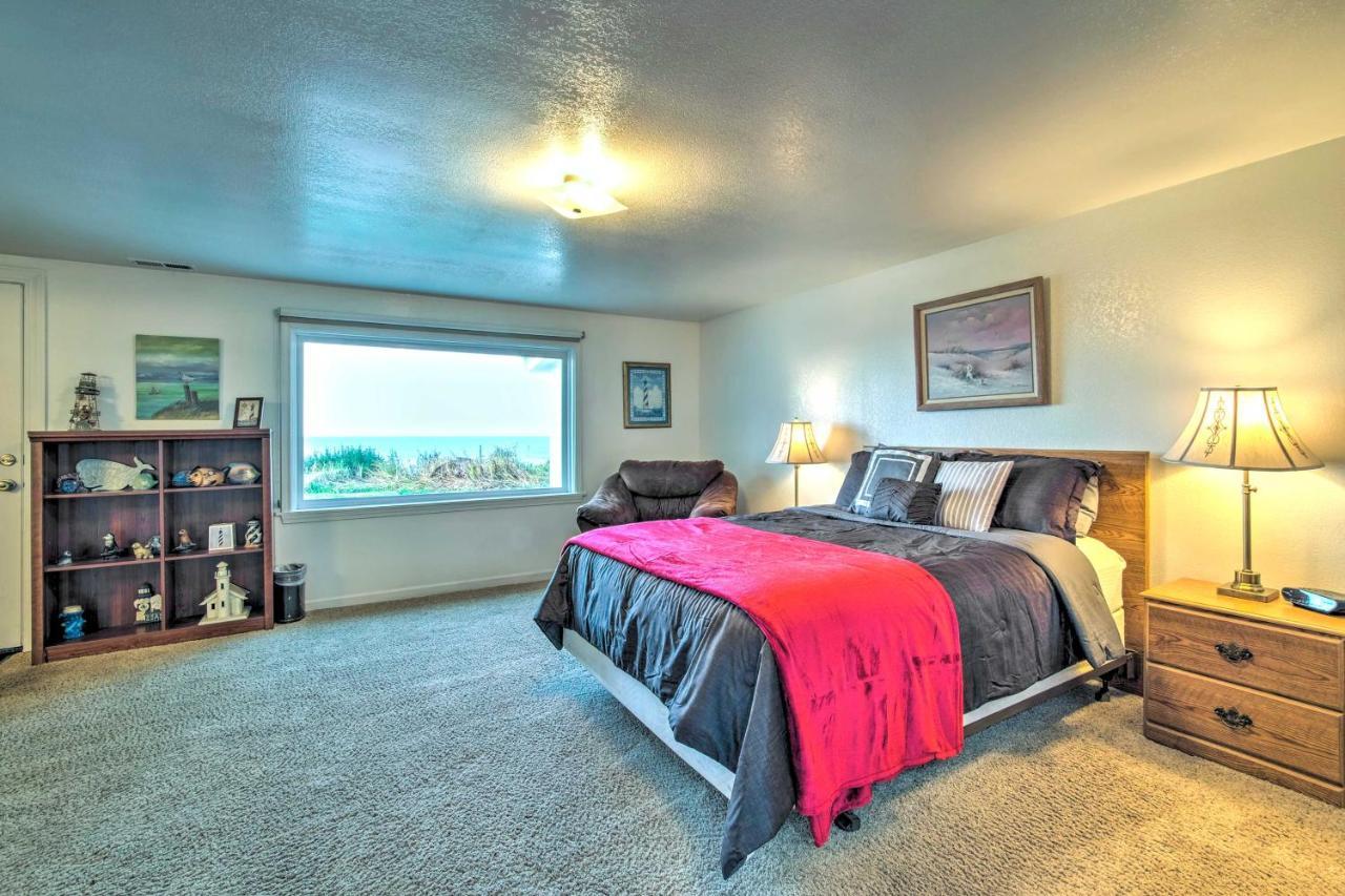 Cliffside Lighthouse Beach Home With Ocean View Coos Bay Luaran gambar